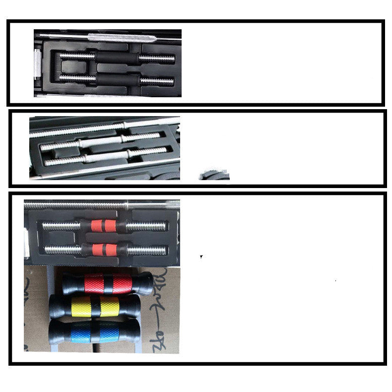Premium Barbell Hantel-Set 15kg - Verstellbares Krafttraining-Set für Home-Gym