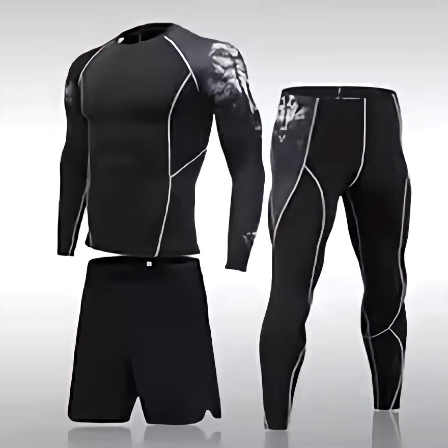 Herren Kompressions Sport Anzug - Leistung und Komfort Sportbekleidung