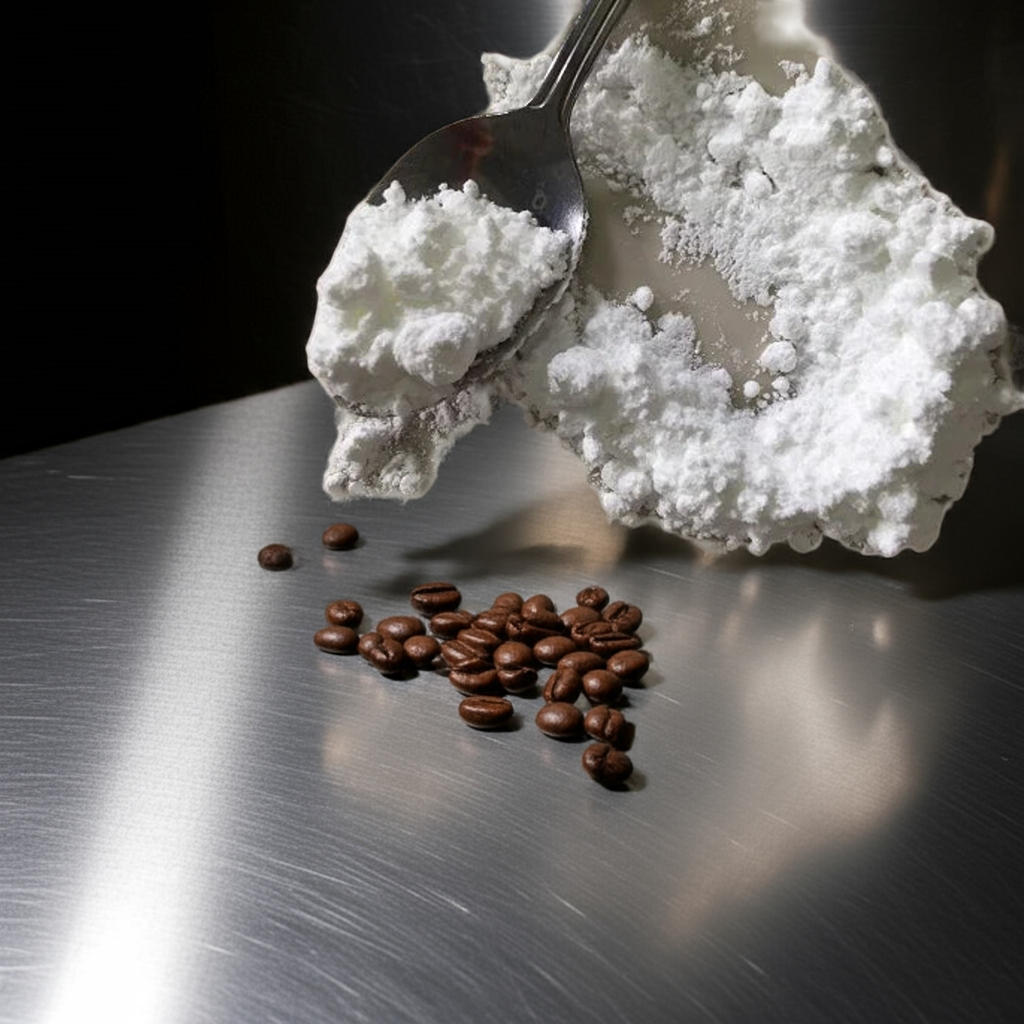 Koffein-Pulver 1kg - Lebensmittelzusatzstoff für gewerbliche Anwendung