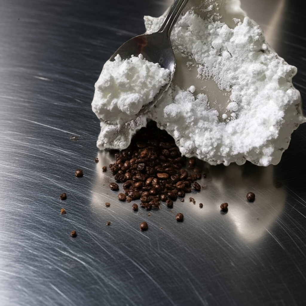 Koffein-Pulver 1kg - Lebensmittelzusatzstoff für gewerbliche Anwendung