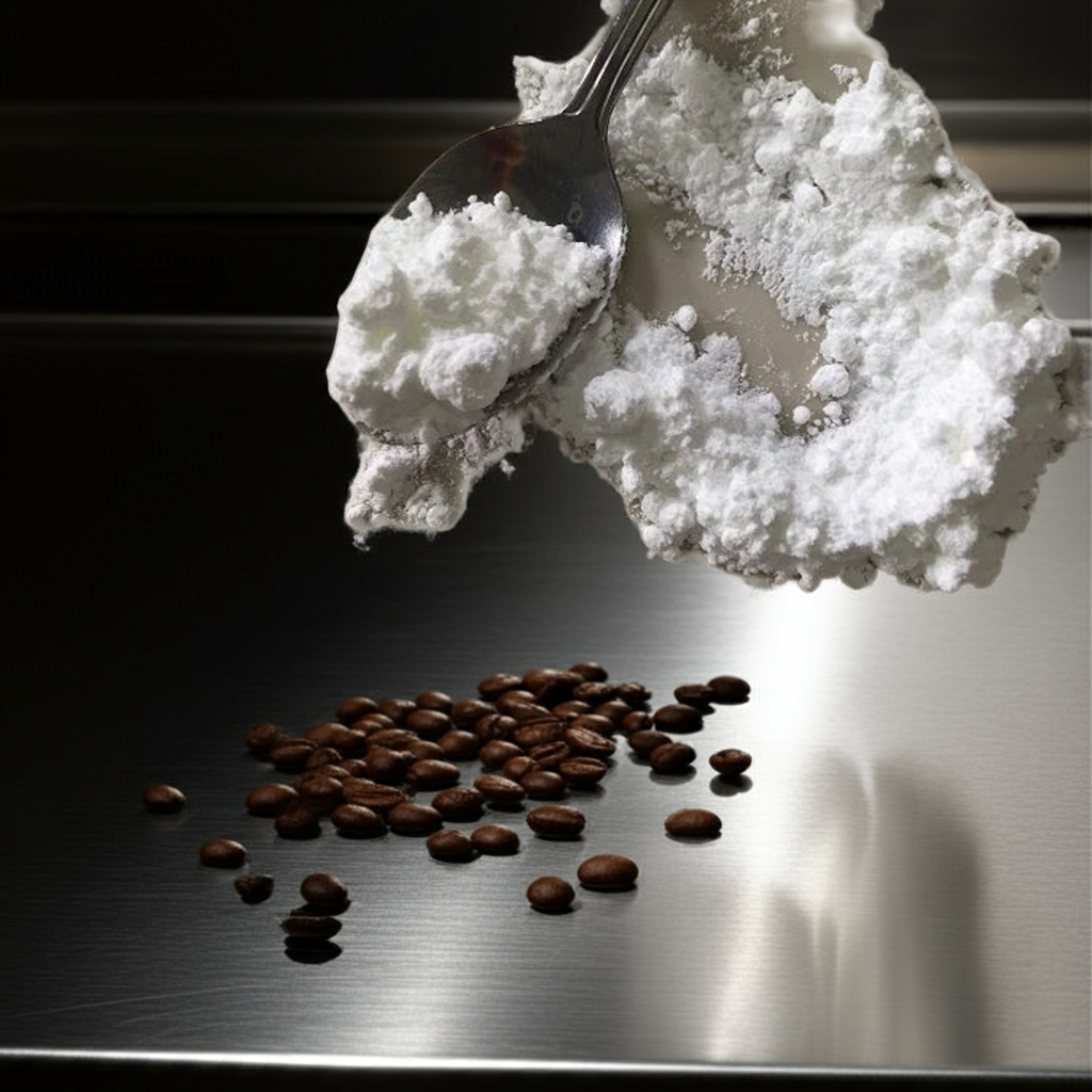 Koffein-Pulver 1kg - Lebensmittelzusatzstoff für gewerbliche Anwendung