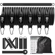 Workout Bar Fitness Widerstandsbänder Set - Pilates Yoga Bodybuilding