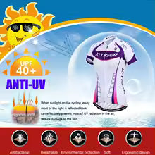 X-Tiger Damen Radtrikot Sommer - Atmungsaktives Fahrradtrikot für Frauen
