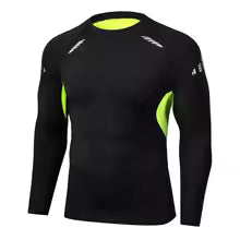 Männer T-Shirt Laufen Sport Kompression Fitness Tops Quick Dry Tight Training Gym Lauf Jersey