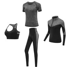 Schnell trocknendes Damen-Sportbekleidungs-Yoga-Set