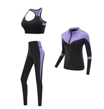 Schnell trocknendes Damen-Sportbekleidungs-Yoga-Set