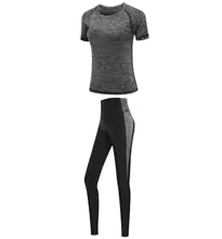 Schnell trocknendes Damen-Sportbekleidungs-Yoga-Set