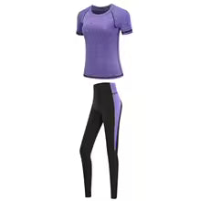 Schnell trocknendes Damen-Sportbekleidungs-Yoga-Set