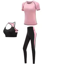 Schnell trocknendes Damen-Sportbekleidungs-Yoga-Set