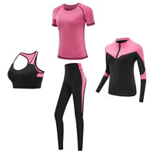 Schnell trocknendes Damen-Sportbekleidungs-Yoga-Set