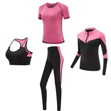 Schnell trocknendes Damen-Sportbekleidungs-Yoga-Set