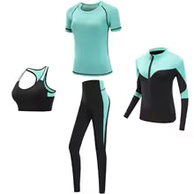 Schnell trocknendes Damen-Sportbekleidungs-Yoga-Set