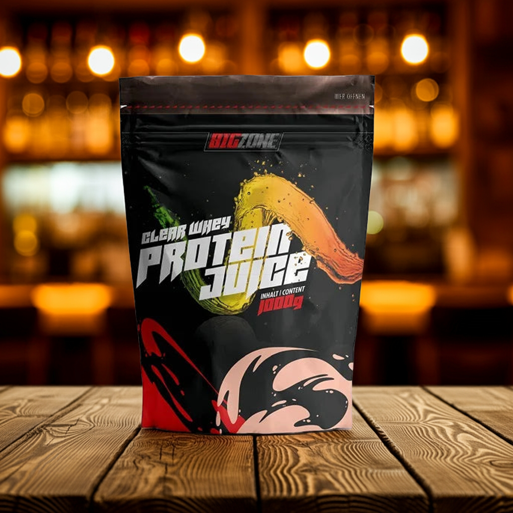 Big Zone Clear Whey Protein 1000g - Premium Molkenprotein mit Clear Formula