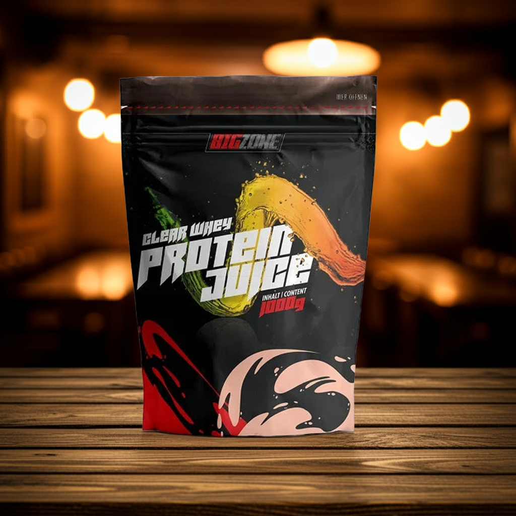 Big Zone Clear Whey Protein 1000g - Premium Molkenprotein mit Clear Formula