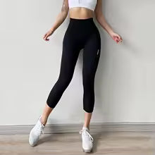 Premium Damen High-Waist Sport-Leggings Nahtlos - Fitness Hose S-XL