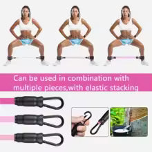 Knöchelriemen mit Widerstandsbändern - Fitness Equipment für Beinmuskeltraining
