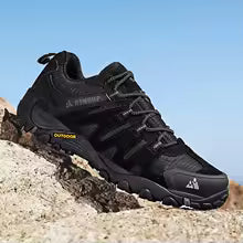 HIKEUP Premium Herren Wanderschuhe - Wildleder Outdoor-Stiefel für Trekking & Wandern