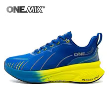 ONEMIX Premium Straßen-Laufschuhe - Weiße Unisex-Sneaker mit Dämpfung