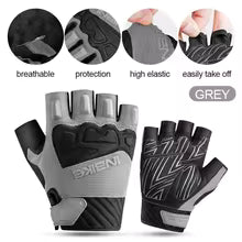 Premium MTB Fahrradhandschuhe 2024 - Atmungsaktive Halbfinger-Handschuhe mit Gel-Polsterung