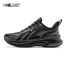 ONEMIX Premium Straßen-Laufschuhe - Weiße Unisex-Sneaker mit Dämpfung