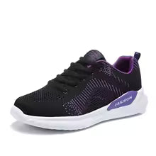 Frauen Laufschuhe Atmungsaktiv Casual Turnschuhe Leichte Gym Outdoor Sport Komfortable