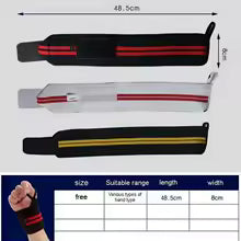 Premium Handgelenk-Straps 2er Set - Lifting Straps für Krafttraining und Gewichtheben