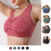 Premium Push-Up Sport-BH Damen - Atmungsaktiv & Stützend | Fitness Yoga Laufen