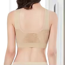 Damen Yoga Sport-BH Größe S-4XL - Atmungsaktiv & Gepolstert für Fitness & Laufen