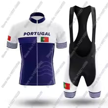 2025 Pro Team Portugal Radtrikot Set Herren - Radsportbekleidung