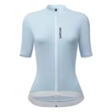 WOSAWE Damen Radtrikot Kurzarm UPF 50+ UV-Schutz - Radsportbekleidung