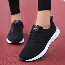 2024 frauen Sport Schuhe Mode Plattform Turnschuhe Damen Frühling Winter Wohnungen Laufschuhe für Frau