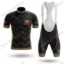 2025 Pro Team Portugal Radtrikot Set Herren - Radsportbekleidung
