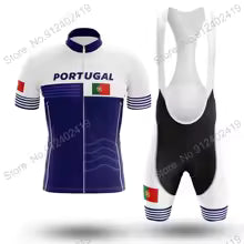 2025 Pro Team Portugal Radtrikot Set Herren - Radsportbekleidung