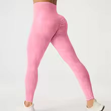 Premium Damen High-Waist Yoga-Leggings Matt - Formgebende Fitness Hose