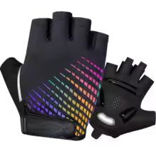 MOREOK Fahrradhandschuhe Halbfinger mit 5mm Gel-Pads - Radsport