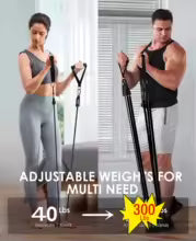 300lb Fitness Booty Widerstand Gummiband mit Hantel Harness Set