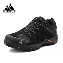 HIKEUP Premium Herren Wanderschuhe - Wildleder Outdoor-Stiefel für Trekking & Wandern