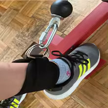 Knöchelriemen mit Widerstandsbändern - Fitness Equipment für Beinmuskeltraining