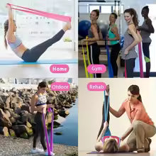 Widerstandsbänder Set - Training Physiotherapie Outdoor-Fitness