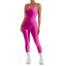 Damen Bodycon Overall Größe XL - Ganzjährig Casual Fitness Activewear mit Ärmeln