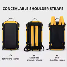 Wasserdichter Männer Sport Rucksack - Trocken-Nass-Trennung für Fitness & Basketball