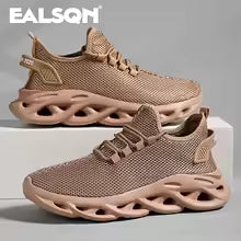 Premium Laufschuhe Mesh-Technologie - Stoßdämpfende Unisex-Sneaker für Sport & Fitness