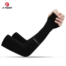 X-TIGER Arm Ärmel mit UV-Schutz - Kühlende Kompressionsärmel für Sport und Outdoor