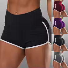 Damen Sport-Shorts Schnelltrocknend - Laufshorts in 6 Größen S-3XL