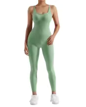 Damen Bodycon Overall Größe XL - Ganzjährig Casual Fitness Activewear mit Ärmeln