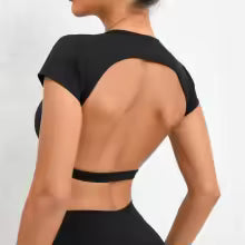 Muscle Back Tank Top Damen Rückenfrei | Fitness Shirt Workout & Yoga