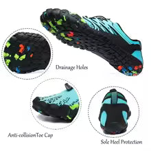 Wassersport-Schuhe für Wandern - Aqua-Schuhe mit rutschfester Sohle