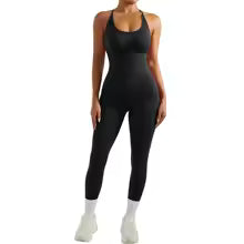 Damen Bodycon Overall Größe XL - Ganzjährig Casual Fitness Activewear mit Ärmeln