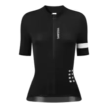 WOSAWE Damen Radtrikot Kurzarm UPF 50+ UV-Schutz - Radsportbekleidung