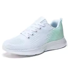 Frauen Laufschuhe Atmungsaktiv Casual Turnschuhe Leichte Gym Outdoor Sport Komfortable